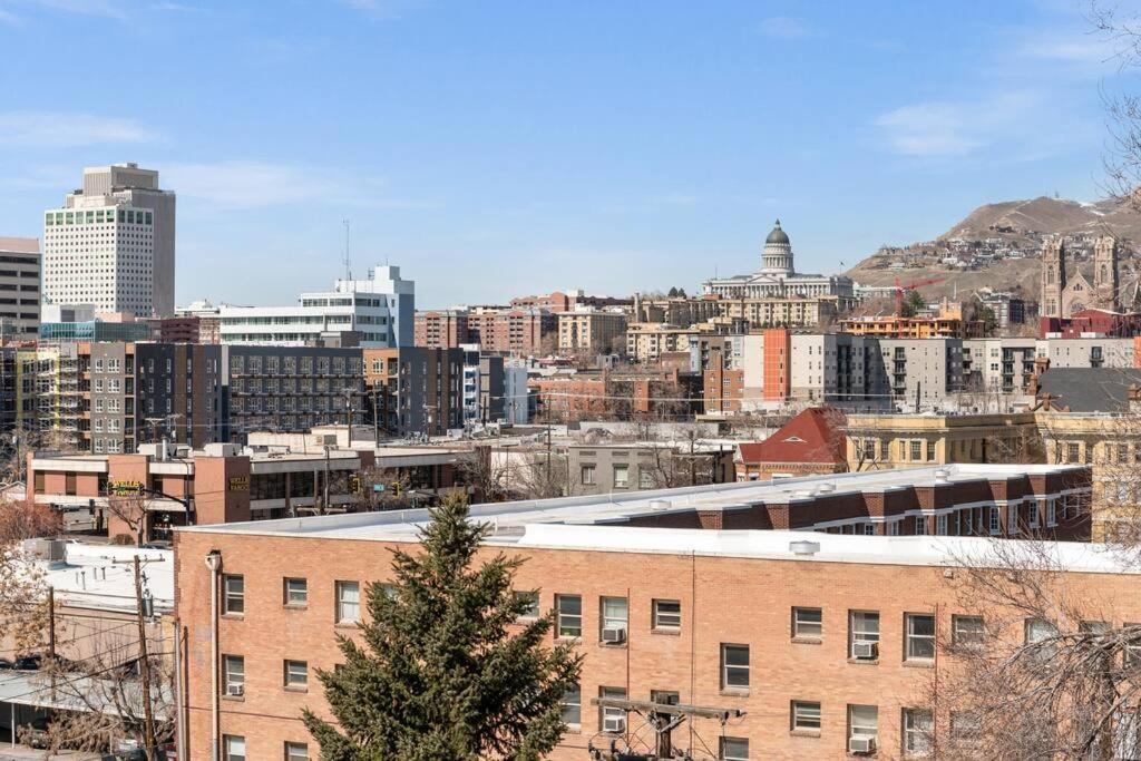 Downtown Walking Oasis With King Bd And City View Солт-Лейк-Сіті Екстер'єр фото